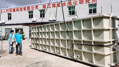 污水處理設(shè)備-40噸/時電絮凝除硅設(shè)備出貨了