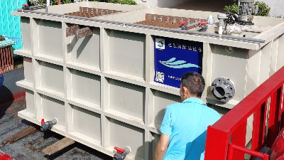 米粉廠廢水除磷10噸/時電絮凝廢水除磷設(shè)備出貨